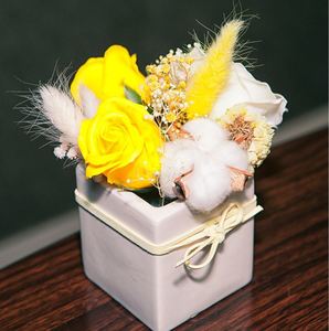 [협회꽃배달]비누꽃 미니화분 (Pbm0006)